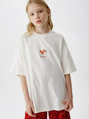 Футболка оверсайз для девочек SELA x Мосфильм, арт. 15435