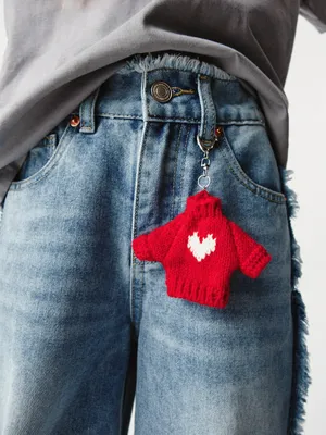 Брелок с подвеской, разноцветный, арт. 15439