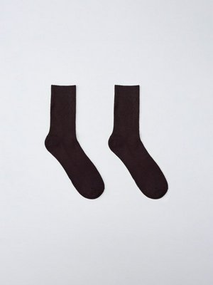 Кашемировые носки, темно-коричневый, арт. kshm001