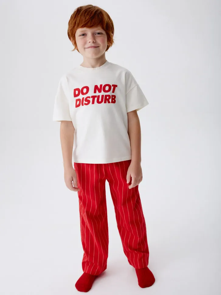 Пижама с принтом, разноцветный, арт. 15447