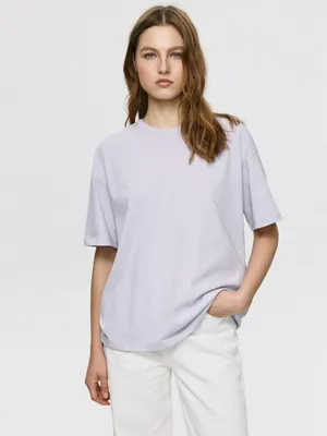 Футболка MIRA OVERSIZE FIT, сиреневый, арт. 15480