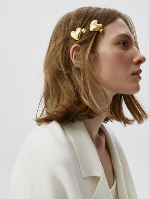 Набор заколок для волос, золотистый, арт. art-001