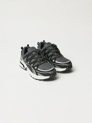 Кроссовки с мембраной, серый, черный, белый, арт. 15482