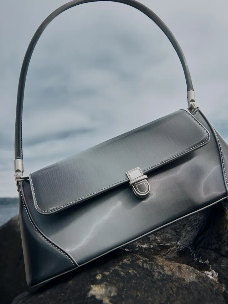 Женская сумка, серый, арт. 001