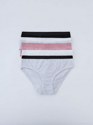 Набор из 5 трусов-слипов для девочек, цветной, арт. 15541