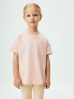 Набор из 2 футболок для девочек, розовый, арт. неизвестен