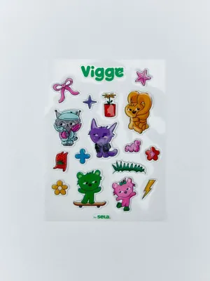 Набор наклеек Вигге, арт. 15585