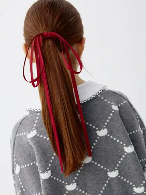 Резинка для волос с бантом, арт. 1560