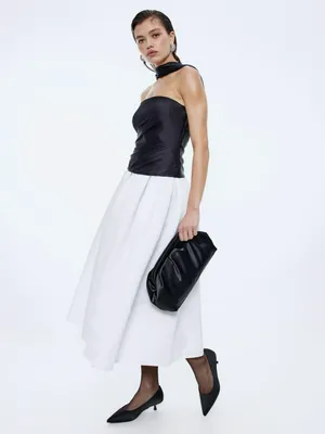 Пышная миди юбка, арт. 15613