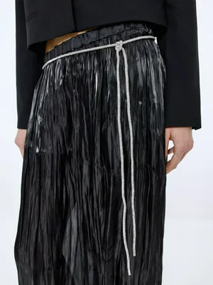 Пояс длинный со стразами, арт. 15631