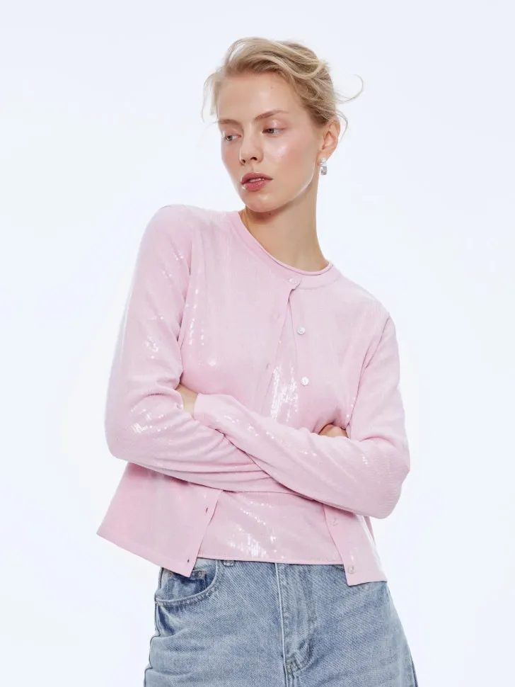 Кардиган с пайетками, арт. 15671