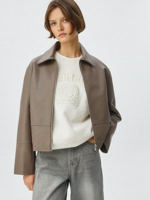 Куртка из экокожи, арт. 1568