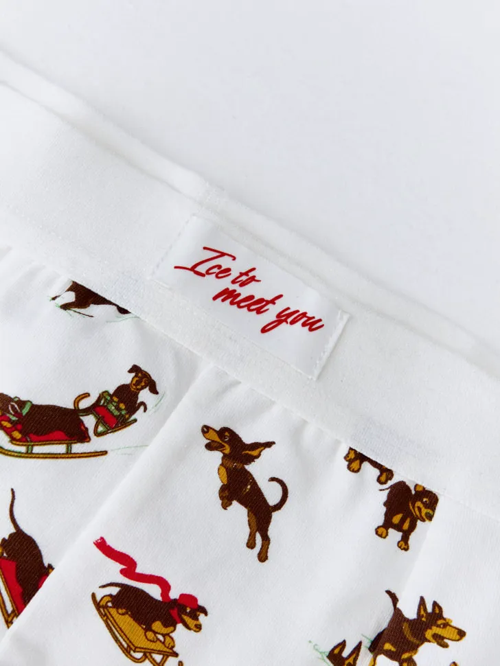 Трусы боксеры с принтом, разноцветный, арт. 15721