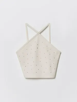 Топ с горловиной халтер, арт. 15761