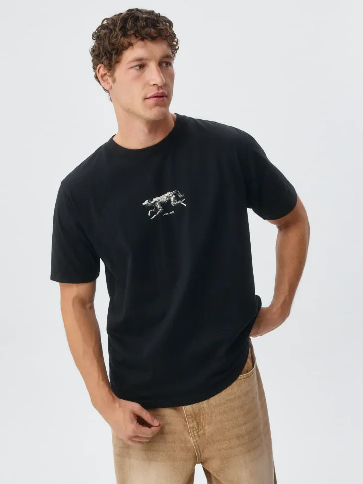 Футболка, черный, арт. 15773