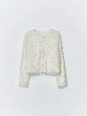 Пушистый жакет, арт. 15775