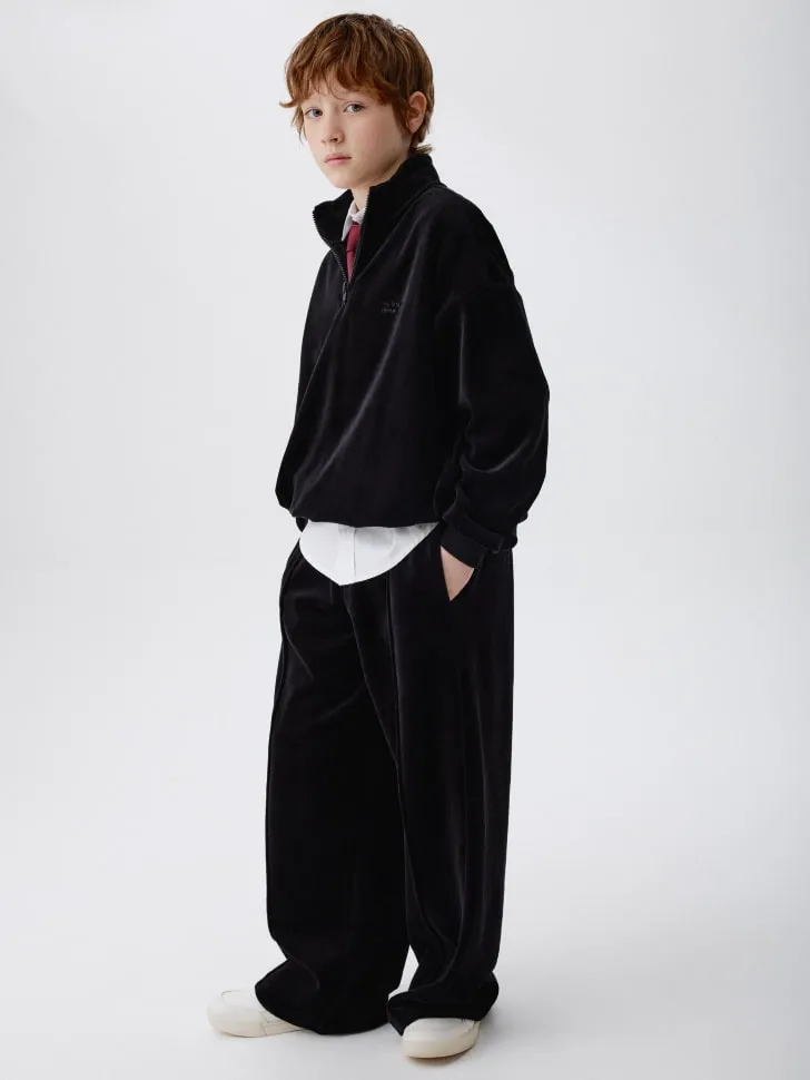 Велюровые брюки Baggy, арт. 15777