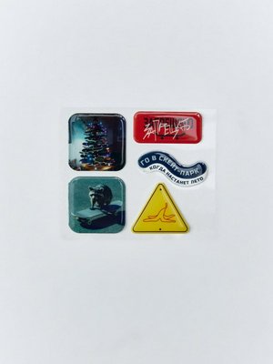 3D наклейки на телефон, цветной, арт. 15789