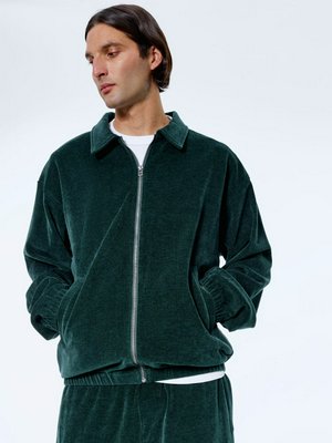 Толстовка на молнии, темно-зеленый, арт. 15796