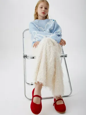 Пушистые широкие брюки, арт. 15805