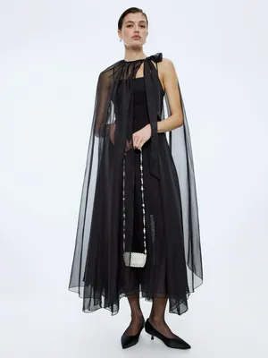 Кейп макси из шифона, арт. 15879