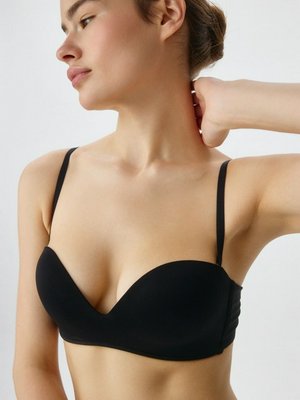 Бюстгальтер-балконет, черный, арт. 001