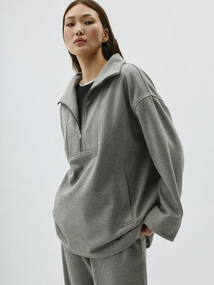 Джемпер оверсайз, серый, арт. art2023