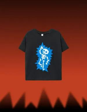 Футболка Halloween со светящимся принтом, арт. 15926