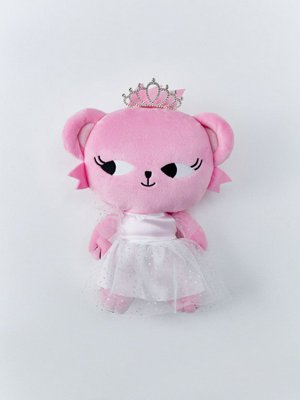 Мягкая игрушка Виви принцесса, розовый, белый, арт. 15934