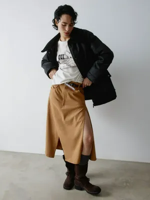 Твилловая хлопковая юбка, арт. 15945