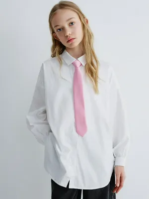 Рубашка оверсайз со стразами, арт. 15946