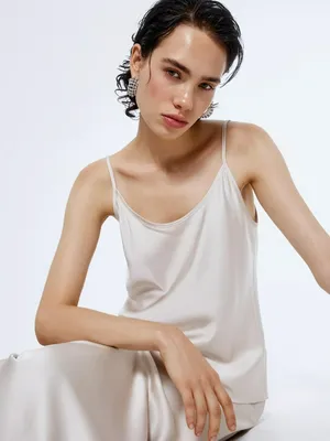 Топ из вискозного сатина, арт. 15956