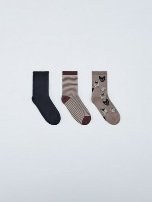 Набор из 3 пар носков, цветной, арт. art001