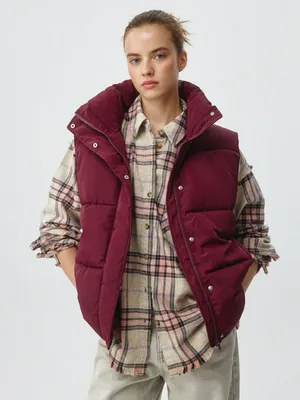 Демисезонный дутый жилет, арт. 1606