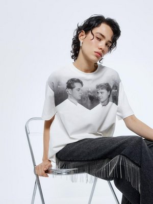 Футболка оверсайз SELA x Мосфильм, белый, арт. sela-mf-t001