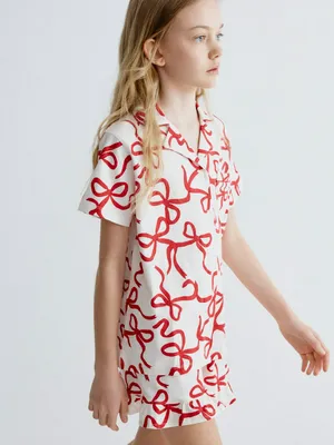 Пижама с принтом, разноцветный, арт. 16066