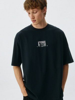 Футболка оверсайз SELA x Мосфильм, черный, арт. 16104