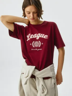 Футболка оверсайз с принтом, арт. 1631