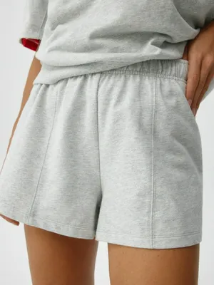 Трикотажные шорты из футера, не указан, арт. 1643