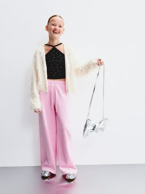 Велюровые брюки, розовый, арт. 16631