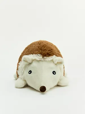 Мягкая игрушка Ёжик, коричневый, белый, арт. n/a