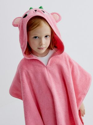Полотенце с капюшоном Виви, розовый, арт. drt-001