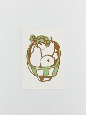 Постер, зеленый, коричневый, арт. art001