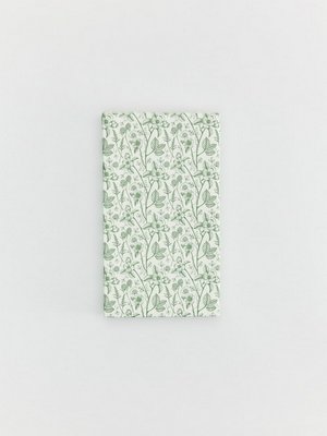 Набор бумажных салфеток, зеленый, белый, арт. 0001