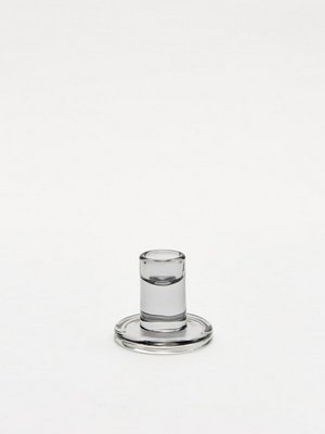 Подсвечник из стекла, прозрачный, арт. art001