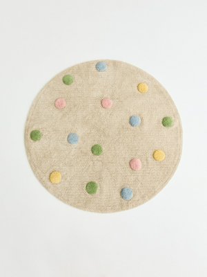 Круглый ковер, цветной, арт. 001