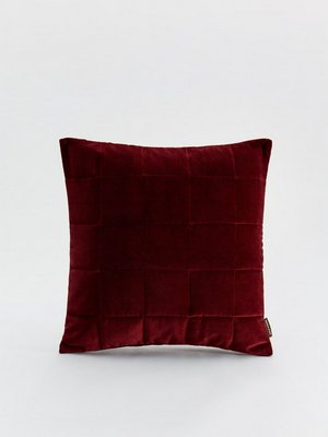 Чехол для декоративной подушки из 100% льна, винный, арт. art001ln