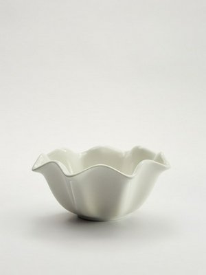 Салатница из керамики, белый, арт. 16803