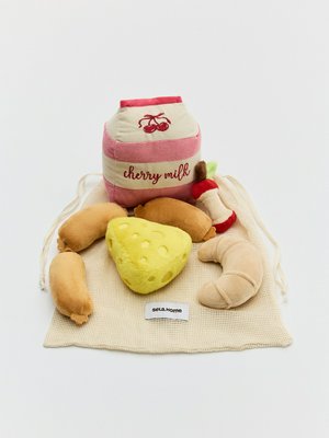 Набор мягких игрушек Продукты, цветной, арт. 16809