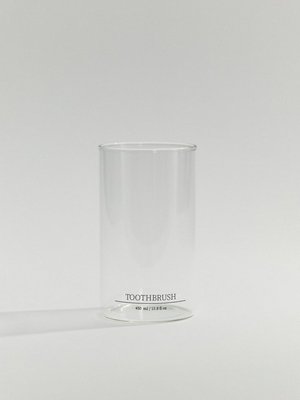 Стакан для зубных щеток, прозрачный, арт. 001
